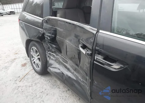 2013 Honda Odyssey Ex z USA, uszkodzony, nr VIN 5FNRL5H45DB075920